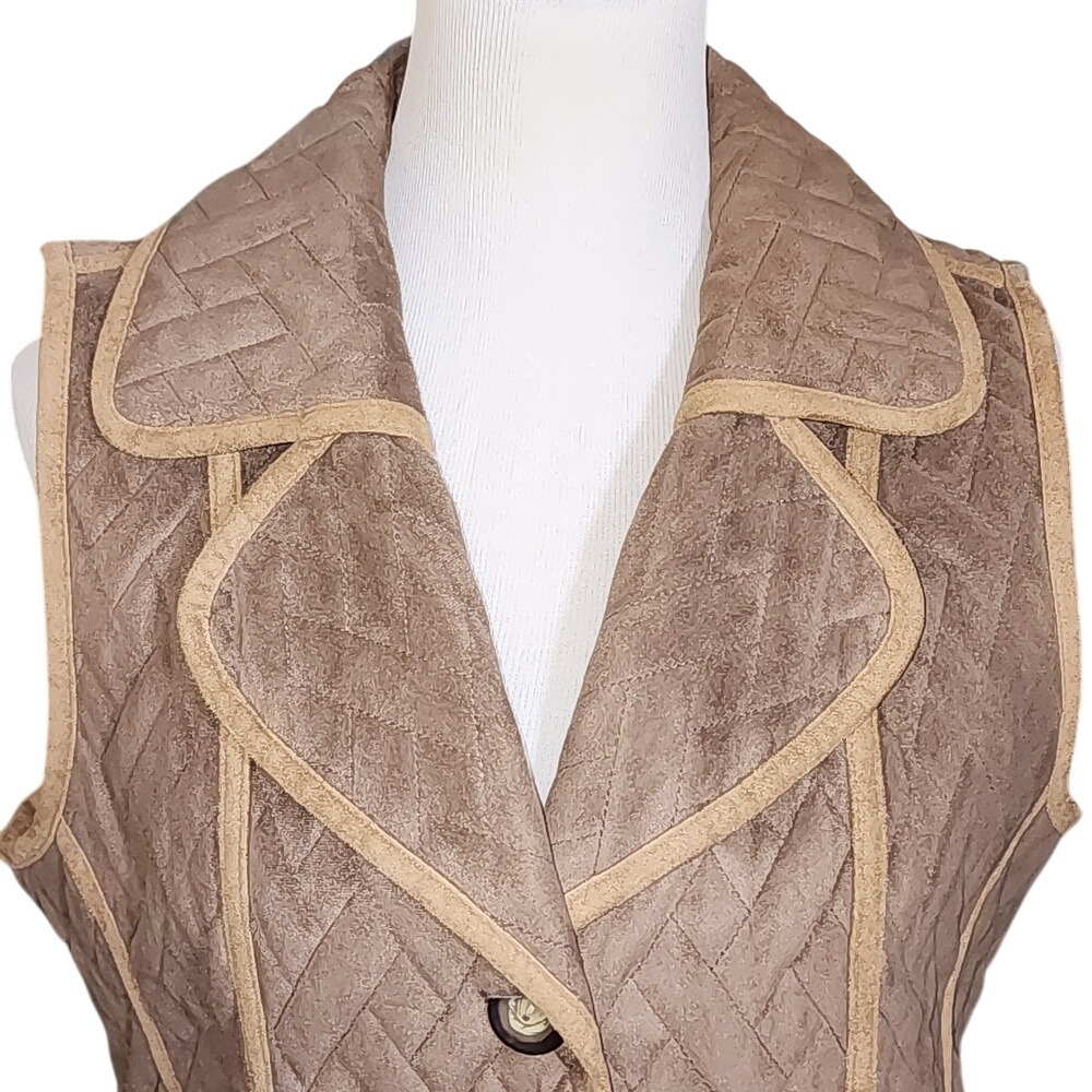 Tasha Polizzi Collection Vest Size‎ XL Quilted - Picture 5 of 16